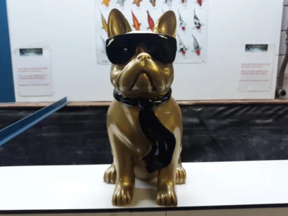 Bulldog met zonnebril