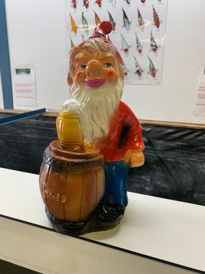 Kabouter met bierpul