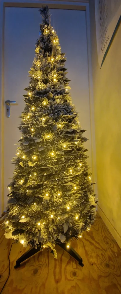 Kunstkerstboom 150cm 1 minuut - Afbeelding 3