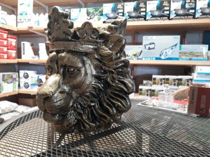 Bloempot Leeuwenkop Goud - Afbeelding 3