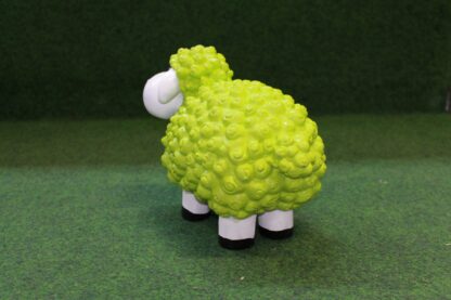Mini lam met wol groen - Afbeelding 2