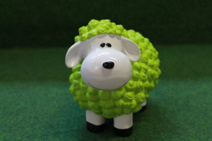 Mini lam met wol groen