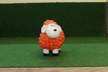 Mini lam met wol oranje - Afbeelding 2