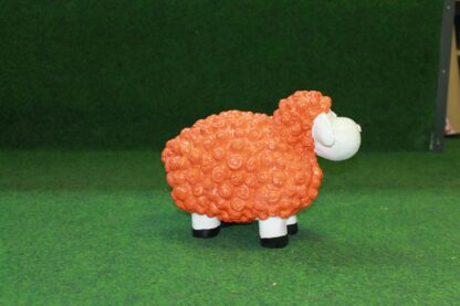 Mini lam met wol oranje - Afbeelding 3