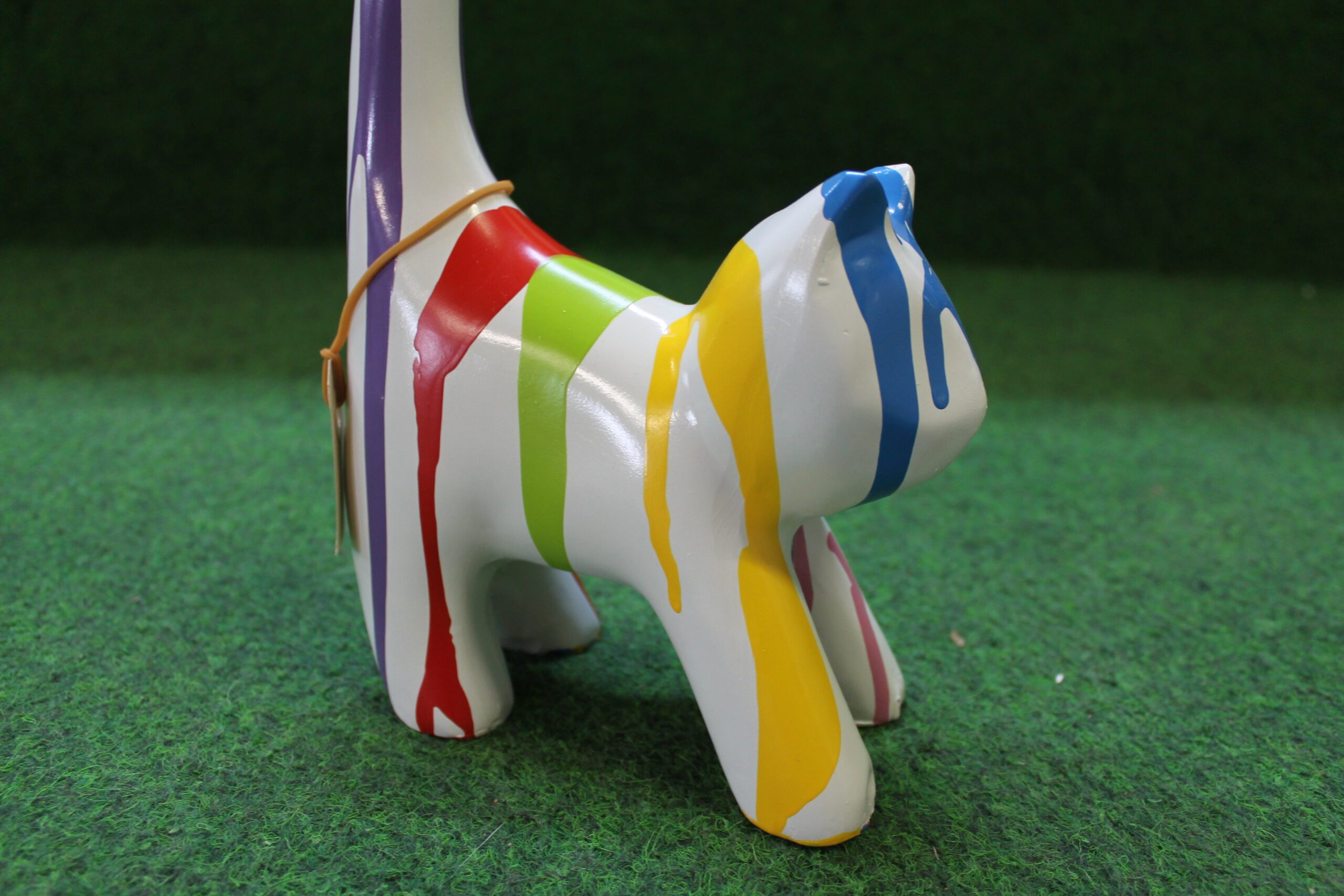 Poes wit met druppels klein - Afbeelding 4